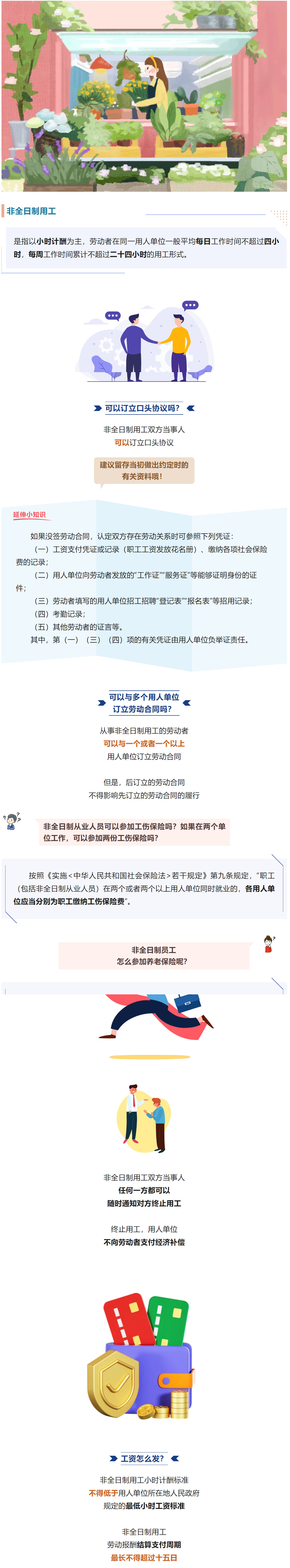 定山說策|什么是非全日制用工？知識帖來了
